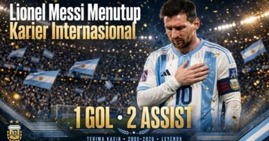 Lionel Messi Menutup Karier Internasional 1 Gol 2 Assist